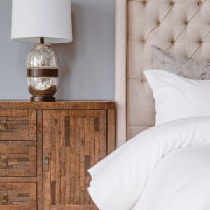 ENVELOPE DUVET COVER - 300 THREAD COUNT 100% COTTON PERCALE - WHITE